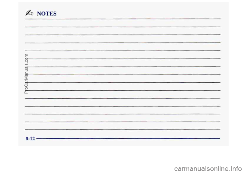 BUICK CENTURY 1997 Owners Manual b NOTES
8-12
ProCarManuals.com BUICK CENTURY 1997 Owners Manual b NOTES
8-12
ProCarManuals.com