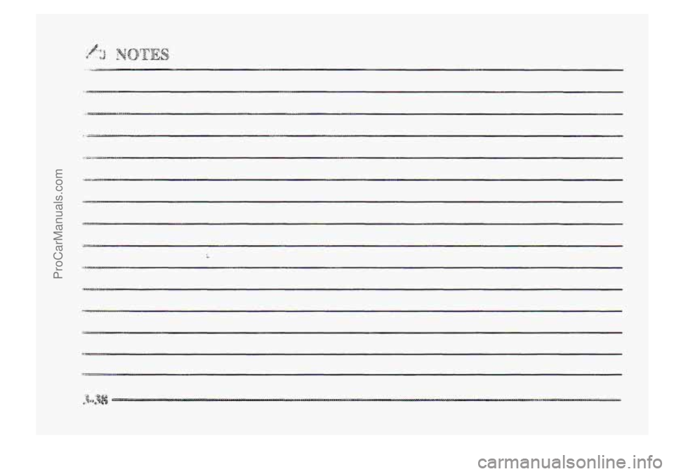 BUICK PARK AVENUE 1998  Owners Manual ProCarManuals.com 