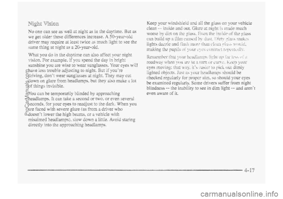 BUICK PARK AVENUE 1998 Owners Manual ProCarManuals.com BUICK PARK AVENUE 1998 Owners Manual ProCarManuals.com
