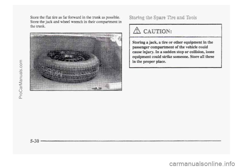 BUICK PARK AVENUE 1998  Owners Manual ProCarManuals.com 