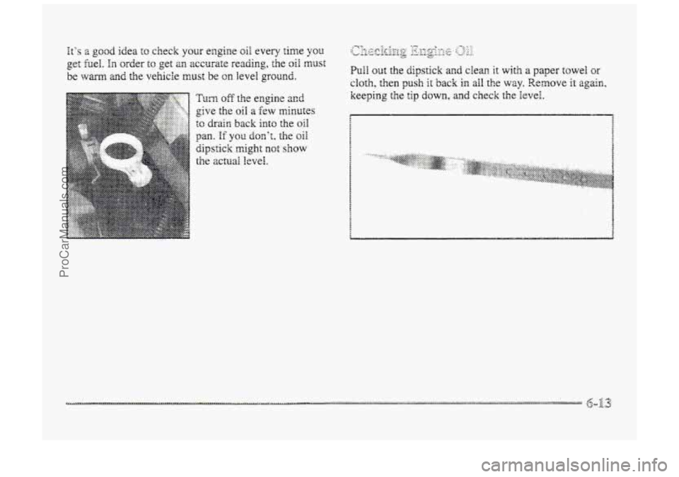 BUICK PARK AVENUE 1998  Owners Manual ProCarManuals.com 