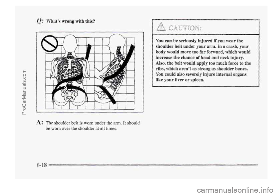 BUICK PARK AVENUE 1998 Owners Manual ProCarManuals.com 