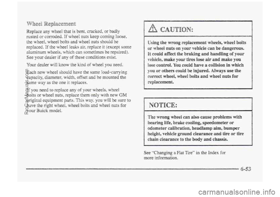 BUICK PARK AVENUE 1998 Owners Manual ProCarManuals.com BUICK PARK AVENUE 1998 Owners Manual ProCarManuals.com