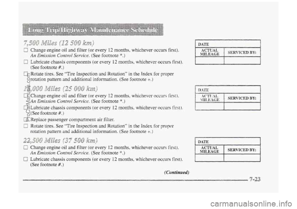 BUICK PARK AVENUE 1998  Owners Manual ProCarManuals.com 