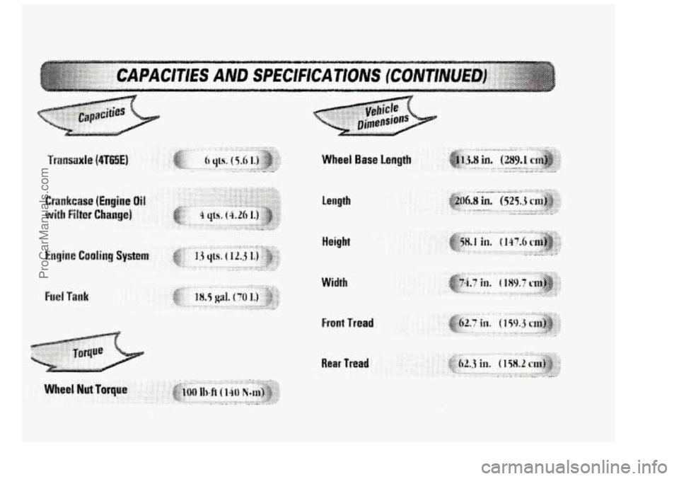 BUICK PARK AVENUE 1998  Owners Manual ProCarManuals.com 