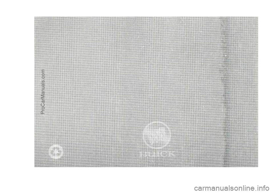 BUICK PARK AVENUE 1998  Owners Manual . - . 
ProCarManuals.com 