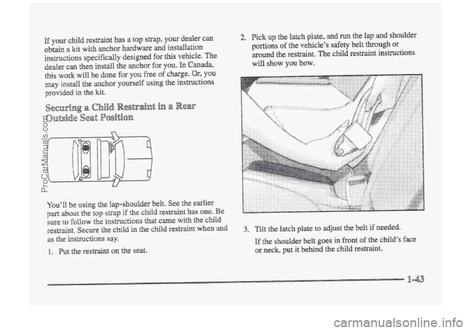 BUICK PARK AVENUE 1998 Workshop Manual ProCarManuals.com 
