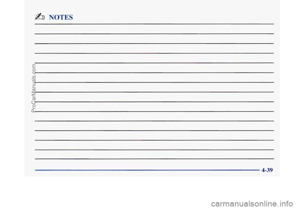 BUICK PARK AVENUE 1997  Owners Manual fi NOTES 
ProCarManuals.com 