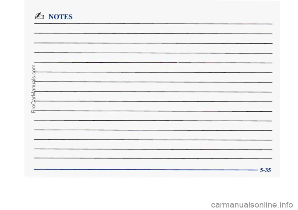 BUICK PARK AVENUE 1997  Owners Manual fi NOTES 
ProCarManuals.com 