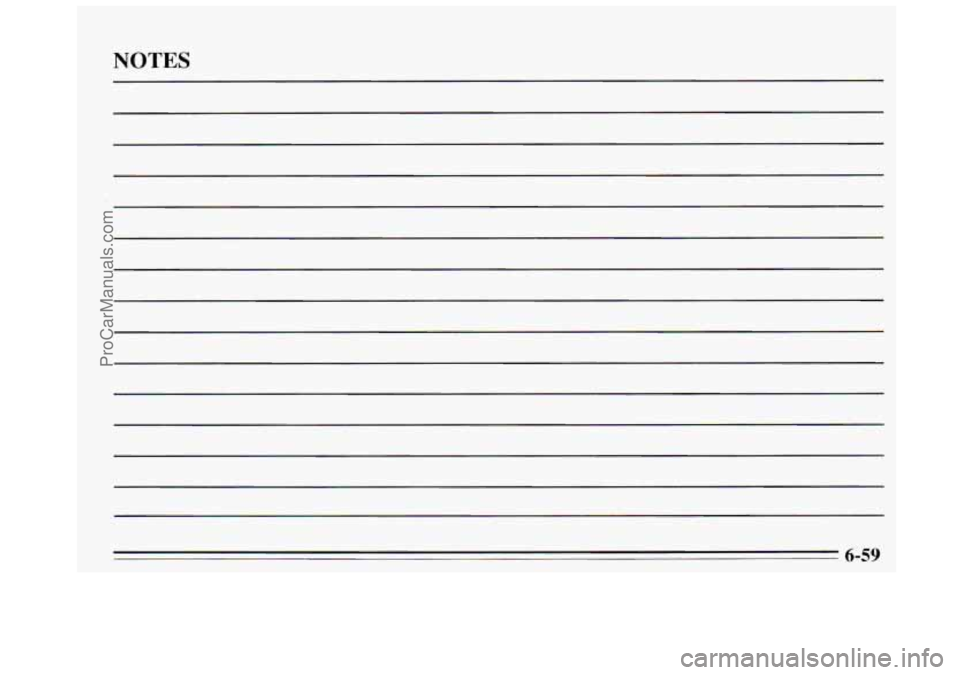 BUICK REGAL 1995 Owners Manual NOTES
6-59
ProCarManuals.com BUICK REGAL 1995 Owners Manual NOTES
6-59
ProCarManuals.com