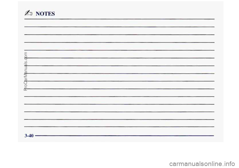 BUICK REGAL 1997 Owners Manual fi NOTES
3-40
ProCarManuals.com BUICK REGAL 1997 Owners Manual fi NOTES
3-40
ProCarManuals.com