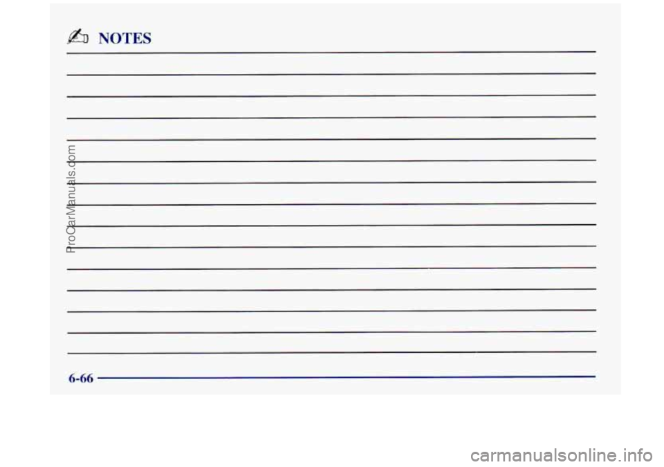 BUICK REGAL 1997 Owners Manual b NOTES
ProCarManuals.com BUICK REGAL 1997 Owners Manual b NOTES
ProCarManuals.com
