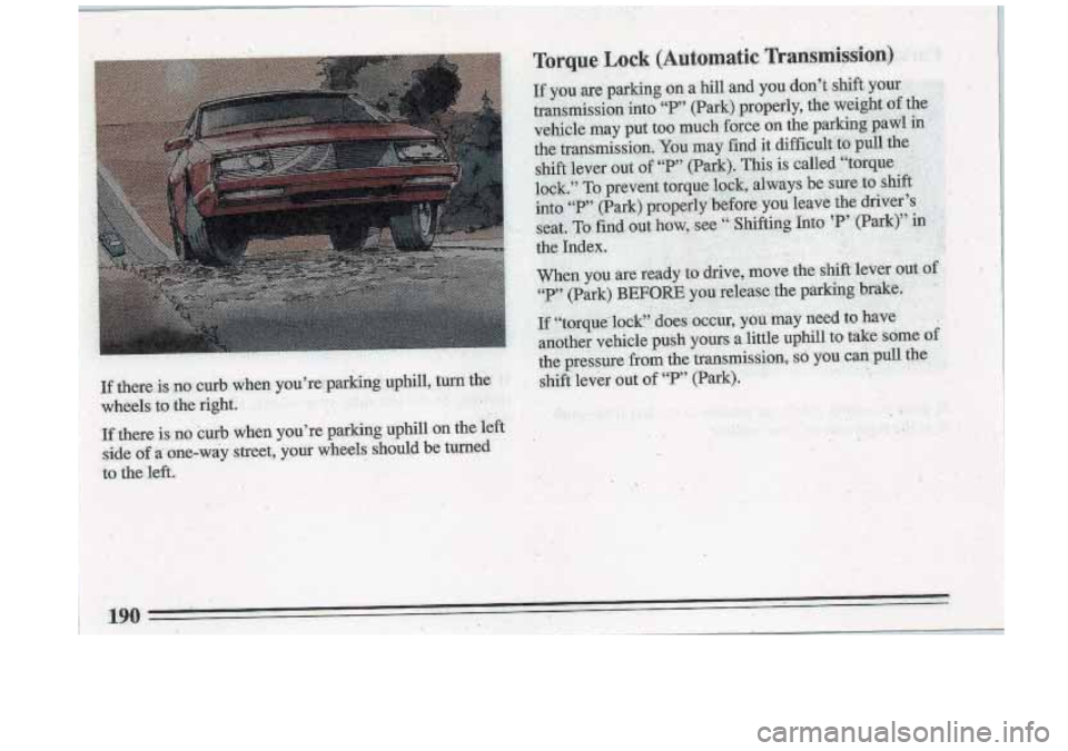 BUICK ROADMASTER 1993 Owners Manual BUICK ROADMASTER 1993 Owners Manual