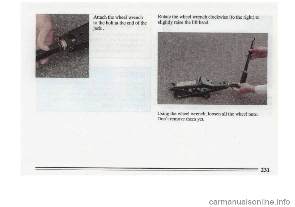 BUICK ROADMASTER 1993  Owners Manual .. ...  