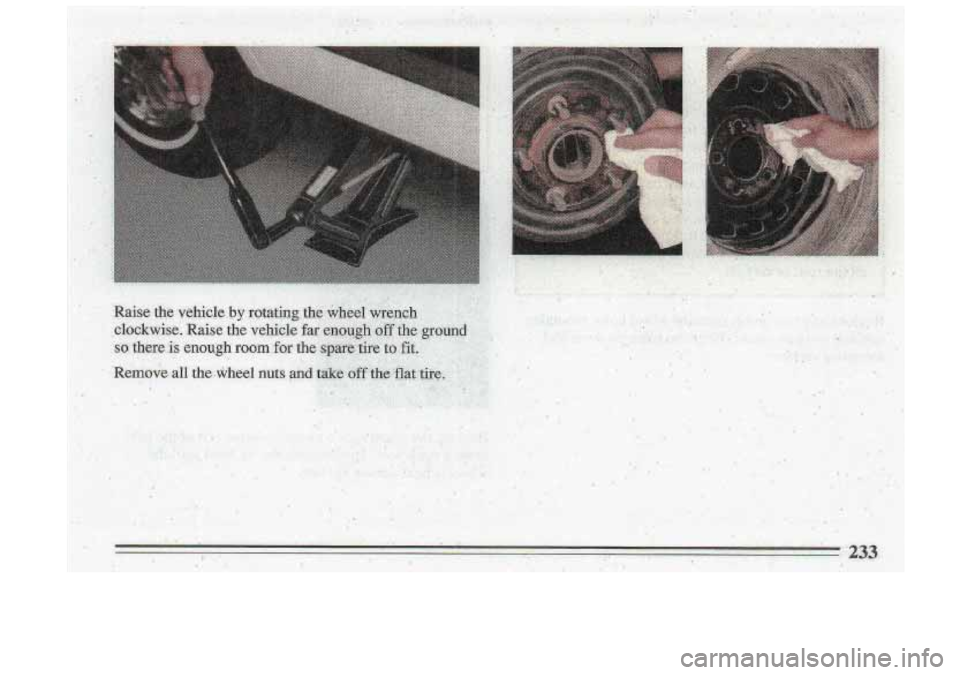 BUICK ROADMASTER 1993  Owners Manual a  
