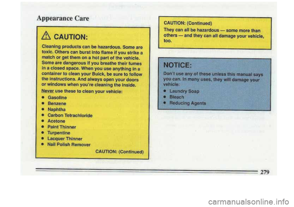 BUICK ROADMASTER 1993 Owners Manual BUICK ROADMASTER 1993 Owners Manual