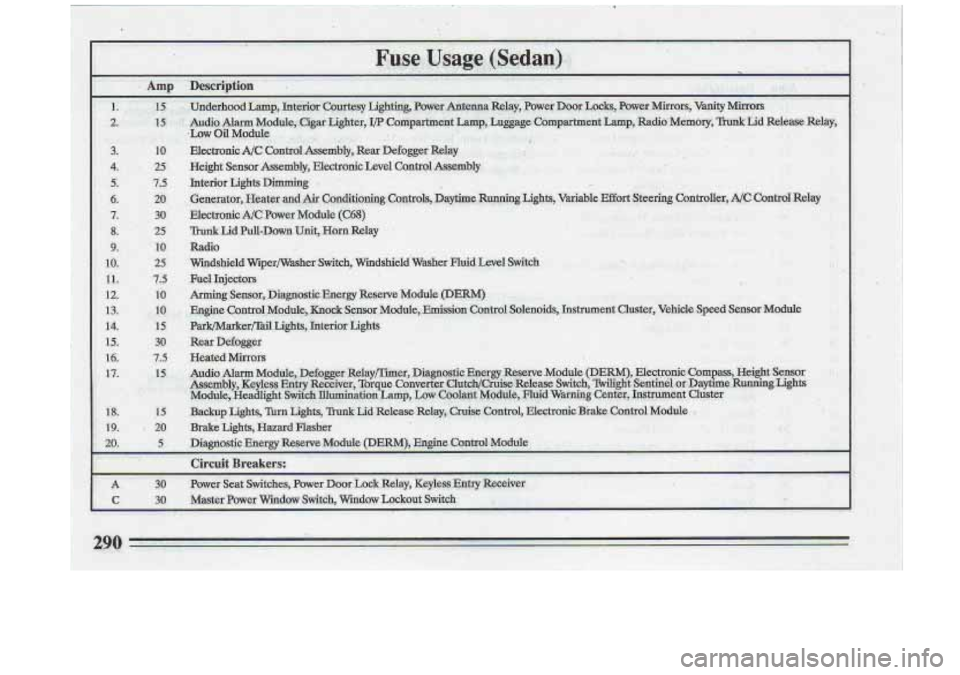 BUICK ROADMASTER 1993 Owners Manual BUICK ROADMASTER 1993 Owners Manual