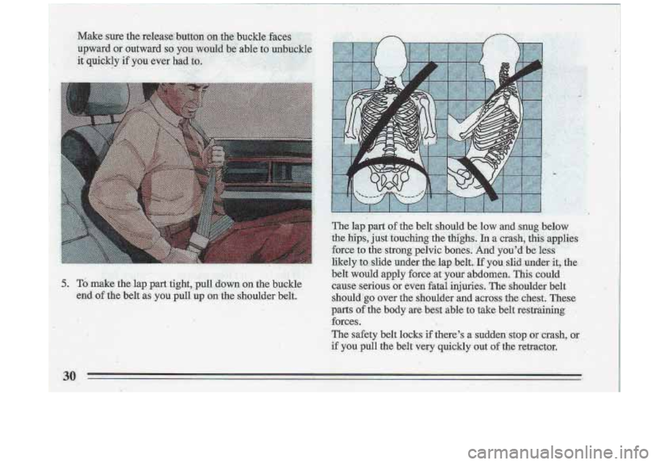 BUICK ROADMASTER 1993 Owners Guide 