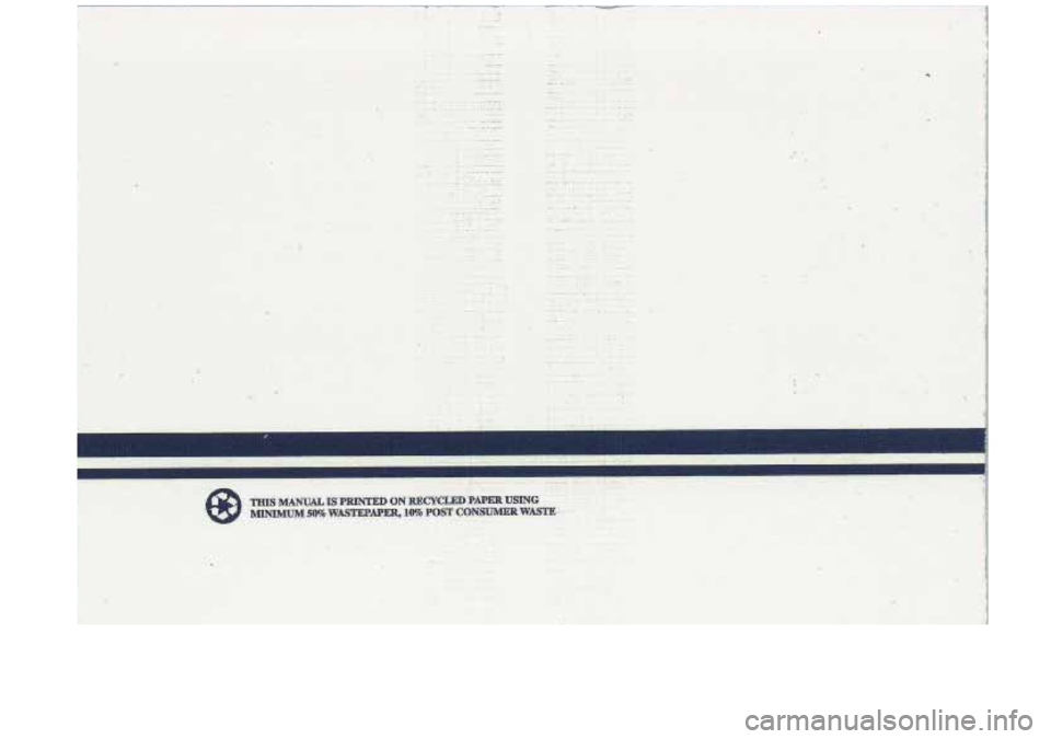 BUICK ROADMASTER 1993 Owners Manual BUICK ROADMASTER 1993 Owners Manual