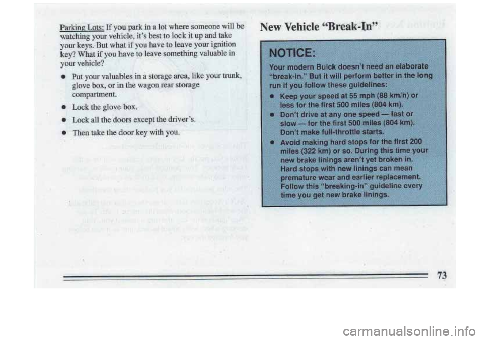BUICK ROADMASTER 1993 Manual PDF 