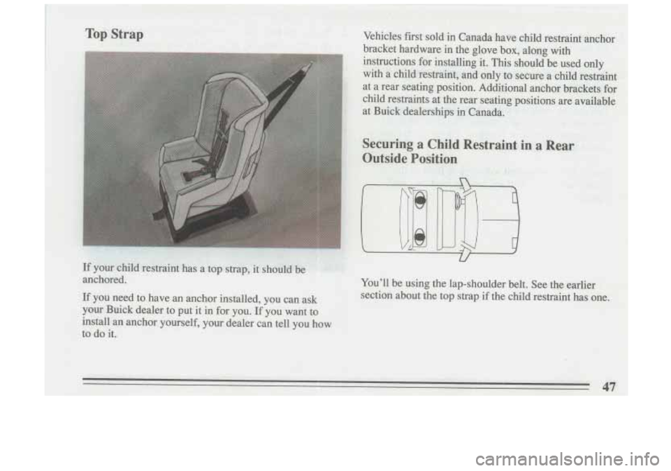 BUICK SKYLARK 1993 Service Manual 
