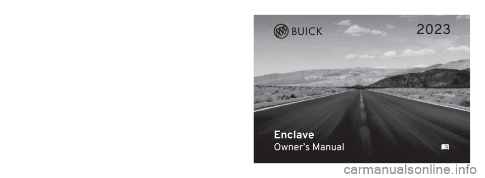 BUICK ENCLAVE 2023  Owners Manual 