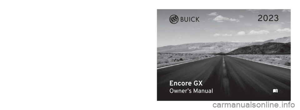BUICK ENCORE GX 2023  Owners Manual 