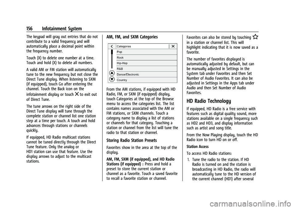 GMC SIERRA 2021 Service Manual GMC Sierra/Sierra Denali 1500 Owner Manual (GMNA-Localizing-U.S./
Canada/Mexico-14632426) - 2021 - CRC - 11/5/20
156 Infotainment System
The keypad will gray out entries that do not
contribute to a va GMC SIERRA 2021 Service Manual GMC Sierra/Sierra Denali 1500 Owner Manual (GMNA-Localizing-U.S./
Canada/Mexico-14632426) - 2021 - CRC - 11/5/20
156 Infotainment System
The keypad will gray out entries that do not
contribute to a va