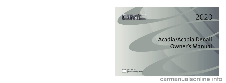 GMC ACADIA 2020  Owners Manual 