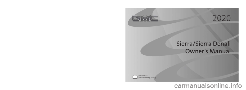 GMC SIERRA 2020  Owners Manual 