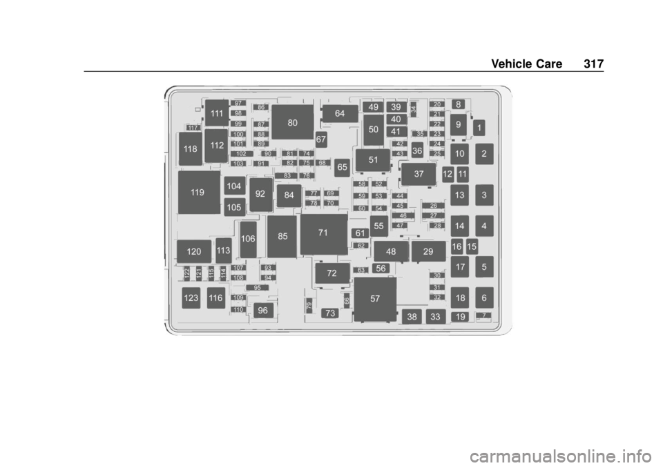GMC YUKON 2020 Owners Manual GMC Yukon/Yukon XL/Denali Owner Manual (GMNA-Localizing-U.S./
Canada/Mexico-13566587) - 2020 - CRC - 4/15/19
Vehicle Care 317 GMC YUKON 2020 Owners Manual GMC Yukon/Yukon XL/Denali Owner Manual (GMNA-Localizing-U.S./
Canada/Mexico-13566587) - 2020 - CRC - 4/15/19
Vehicle Care 317