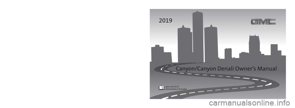GMC CANYON 2019  Owners Manual 