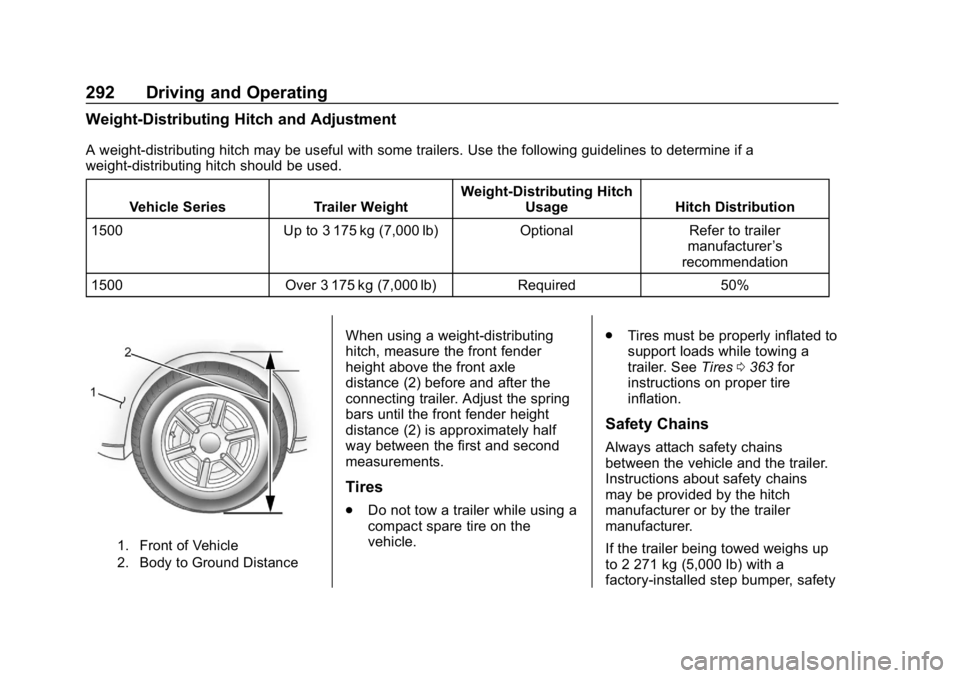 GMC SIERRA 2019  Owners Manual GMC Sierra/Sierra Denali Owner Manual (GMNA-Localizing-U.S./Canada/
Mexico-1500-11698638) - 2019 - CRC - 5/14/19
292 Driving and Operating
Weight-Distributing Hitch and Adjustment
A weight-distributin GMC SIERRA 2019  Owners Manual GMC Sierra/Sierra Denali Owner Manual (GMNA-Localizing-U.S./Canada/
Mexico-1500-11698638) - 2019 - CRC - 5/14/19
292 Driving and Operating
Weight-Distributing Hitch and Adjustment
A weight-distributin