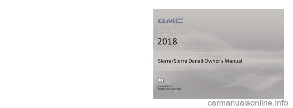 GMC SIERRA 2018  Owners Manual 