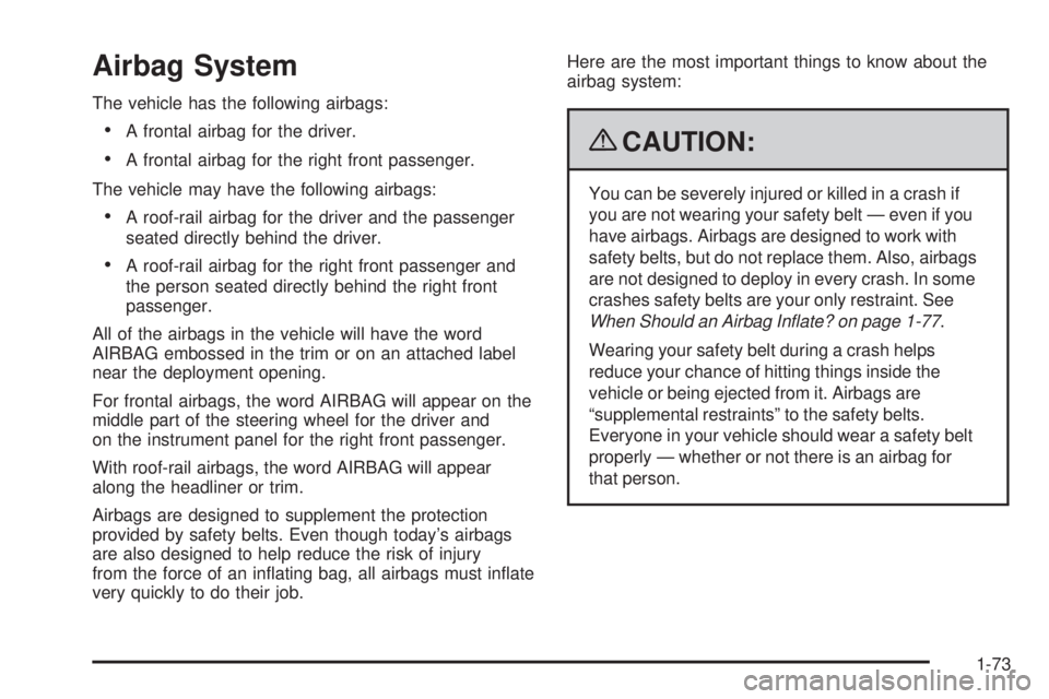 GMC SIERRA 2009 Manual PDF Airbag System
The vehicle has the following airbags:
A frontal airbag for the driver.
A frontal airbag for the right front passenger.
The vehicle may have the following airbags:
A roof-rail airbag for GMC SIERRA 2009 Manual PDF Airbag System
The vehicle has the following airbags:
A frontal airbag for the driver.
A frontal airbag for the right front passenger.
The vehicle may have the following airbags:
A roof-rail airbag for