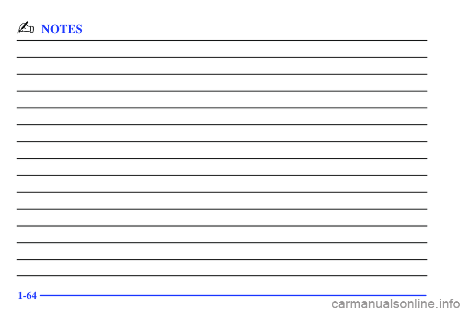 GMC SUBURBAN 1999 Manual PDF 1-64
-NOTES GMC SUBURBAN 1999 Manual PDF 1-64
-NOTES