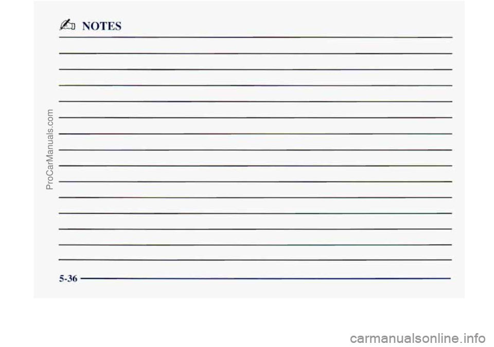 GMC ENVOY 1998 Owners Manual NOTES
5-36
ProCarManuals.com GMC ENVOY 1998 Owners Manual NOTES
5-36
ProCarManuals.com