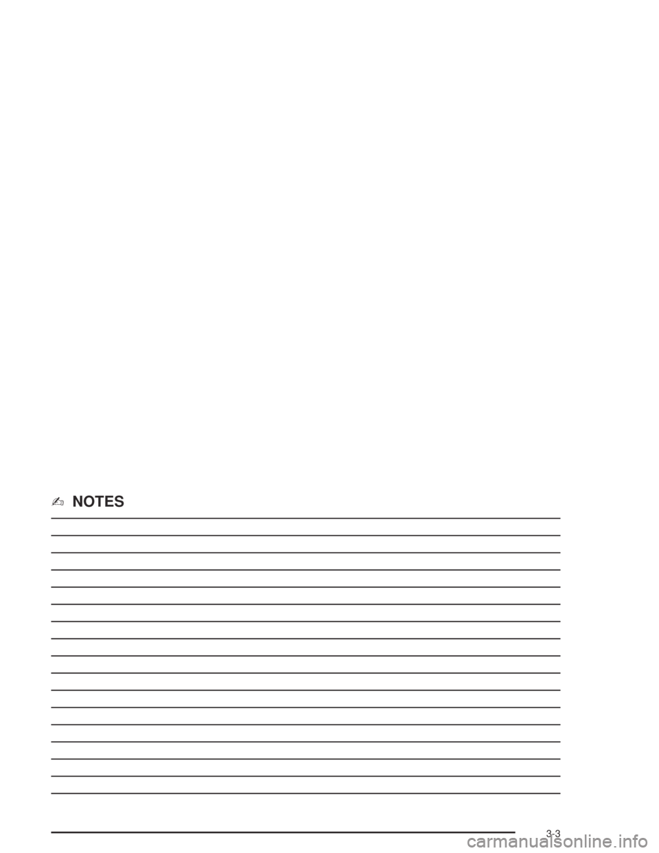 GMC ENVOY XL 2004  Owners Manual ✍NOTES
3-3 
