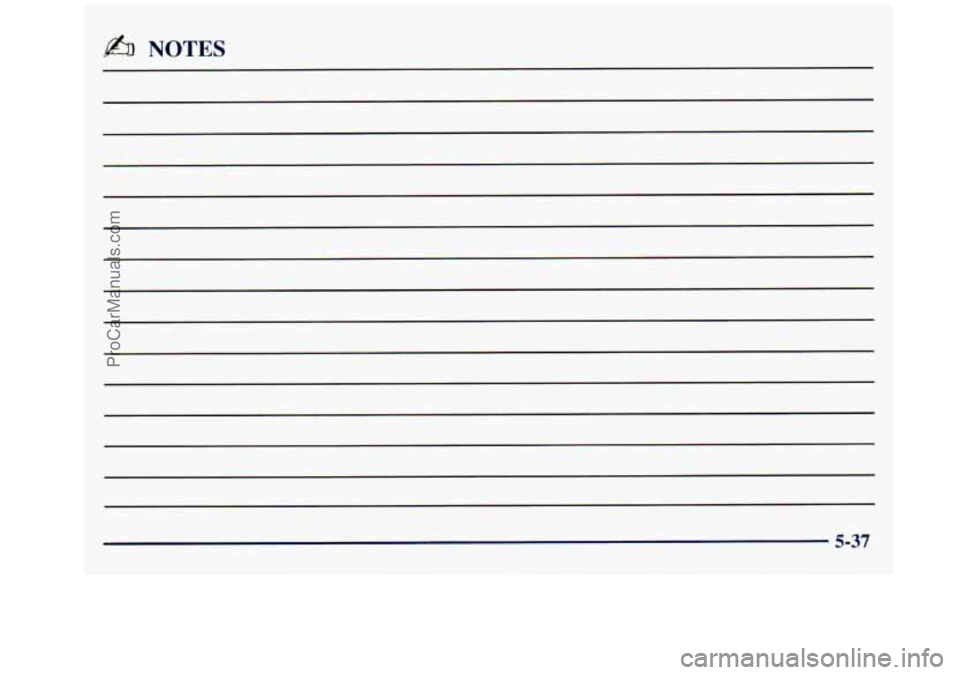 GMC SAVANA 1998  Owners Manual NOTES 
5-37 
ProCarManuals.com 