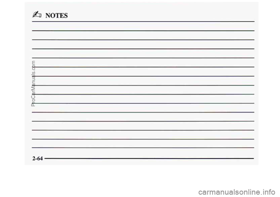 GMC SAVANA 1997  Owners Manual b% NOTES 
2-64 
ProCarManuals.com 