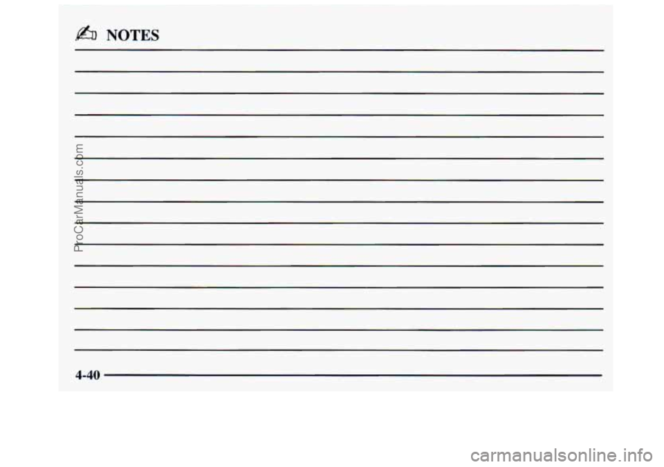 GMC SAVANA 1997  Owners Manual b NOTES 
4-40 
ProCarManuals.com 