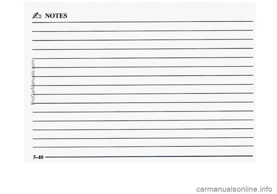 GMC SAVANA 1997 Owners Manual & NOTES
5-40
ProCarManuals.com GMC SAVANA 1997 Owners Manual & NOTES
5-40
ProCarManuals.com