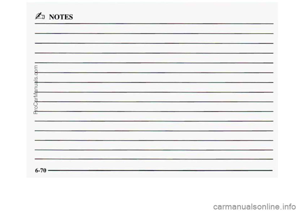 GMC SAVANA 1997 Owners Manual b NOTES
6-70
ProCarManuals.com GMC SAVANA 1997 Owners Manual b NOTES
6-70
ProCarManuals.com