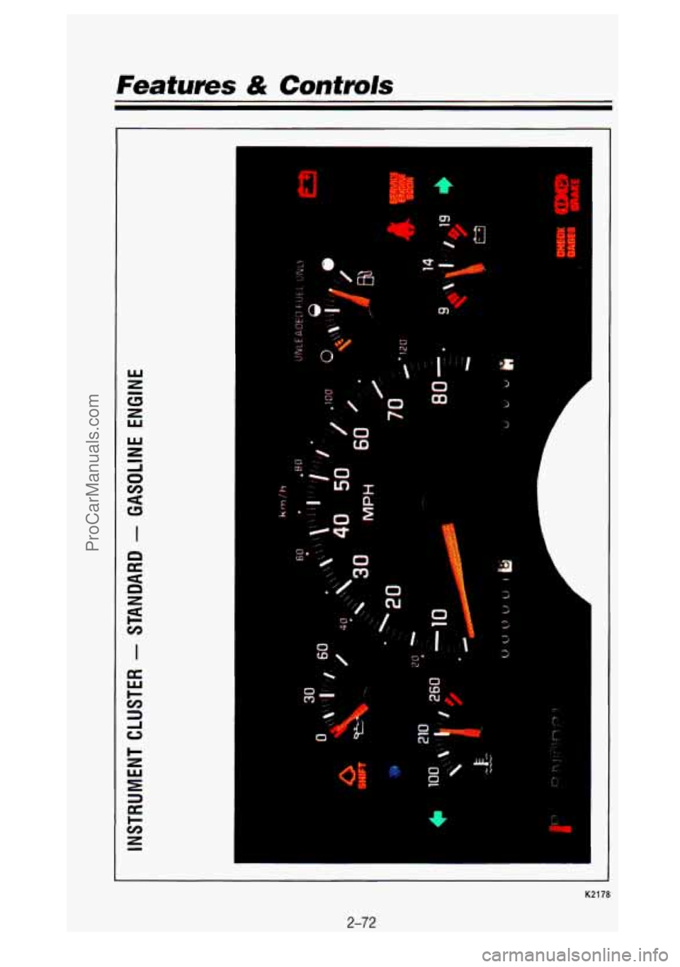 GMC SIERRA 1993  Owners Manual Features & Confrols 
-4 
i 
d 
00 3 
0 
N 0 w 
A 
C.. 
t 
K2178 
2-72 
ProCarManuals.com 