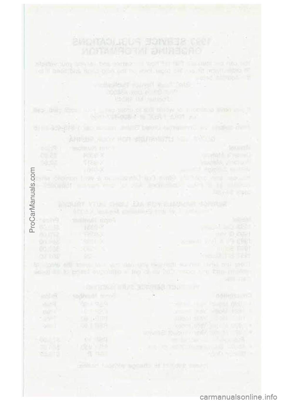 GMC SIERRA 1993 Owners Manual t ProCarManuals.com GMC SIERRA 1993 Owners Manual t ProCarManuals.com