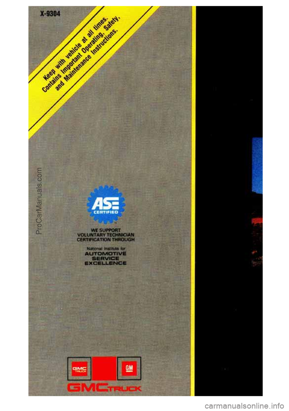 GMC SIERRA 1993 Owners Manual ProCarManuals.com GMC SIERRA 1993 Owners Manual ProCarManuals.com