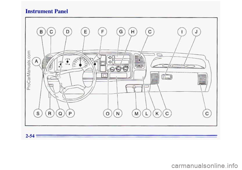 GMC SIERRA 1996 Owners Manual Instrument Panel
Q I
I P P P
2-54
ProCarManuals.com GMC SIERRA 1996 Owners Manual Instrument Panel
Q I
I P P P
2-54
ProCarManuals.com