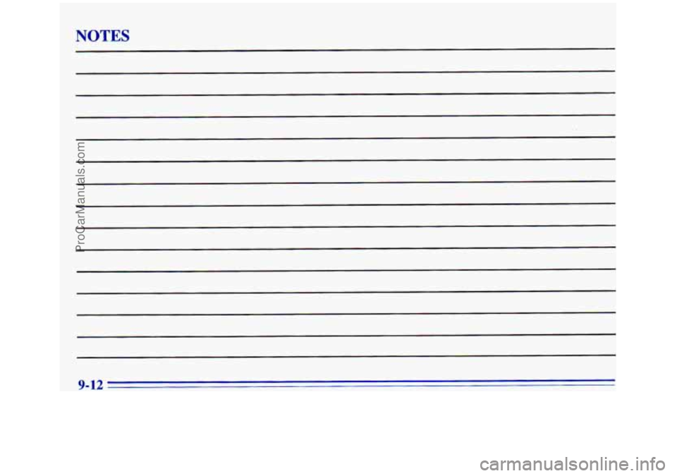 GMC SIERRA 1996 Owners Manual NOTES
ProCarManuals.com GMC SIERRA 1996 Owners Manual NOTES
ProCarManuals.com