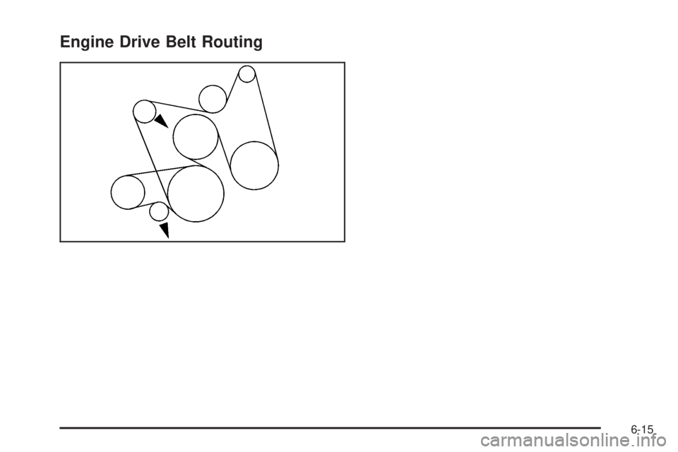 GMC YUKON DENALI 2008  Owners Manual Engine Drive Belt Routing
6-15 