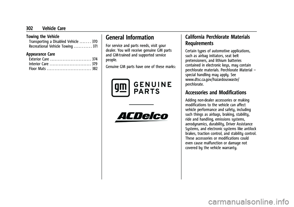 GMC SIERRA 2023 Owners Manual GMC Sierra/Sierra Denali 2500 HD/3500 HD Owner Manual (GMNA-
Localizing-U.S./Canada-16504257) - 2023 - CRC - 5/18/22
302 Vehicle Care
Towing the Vehicle
Transporting a Disabled Vehicle . . . . . . . 3 GMC SIERRA 2023 Owners Manual GMC Sierra/Sierra Denali 2500 HD/3500 HD Owner Manual (GMNA-
Localizing-U.S./Canada-16504257) - 2023 - CRC - 5/18/22
302 Vehicle Care
Towing the Vehicle
Transporting a Disabled Vehicle . . . . . . . 3